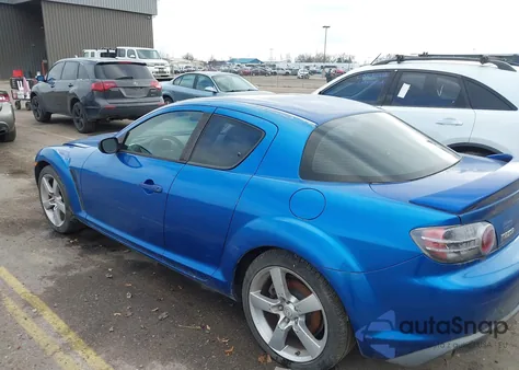 2005 Mazda Rx-8 Sport Automatic from USA, damaged, VIN JM1FE17N950155933